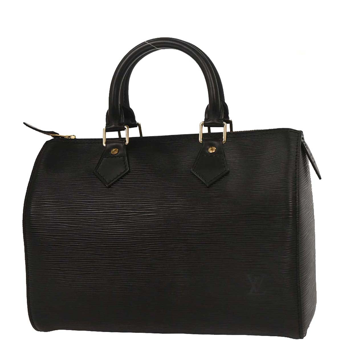 Louis Vuitton Black Epi Speedy 25 Handbag M43012