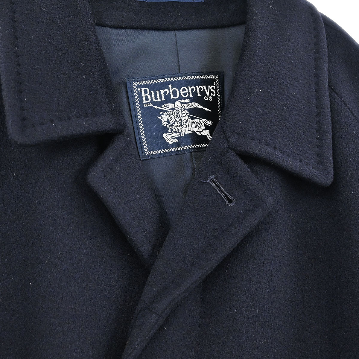 Burberrys Coat Navy