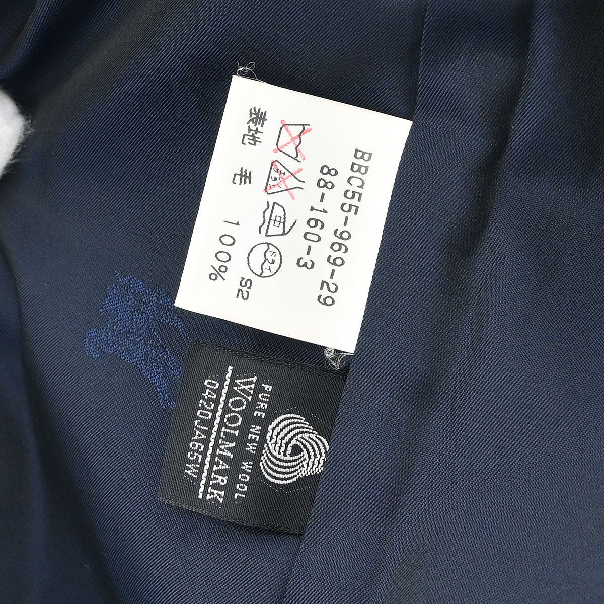 Burberrys Coat Navy