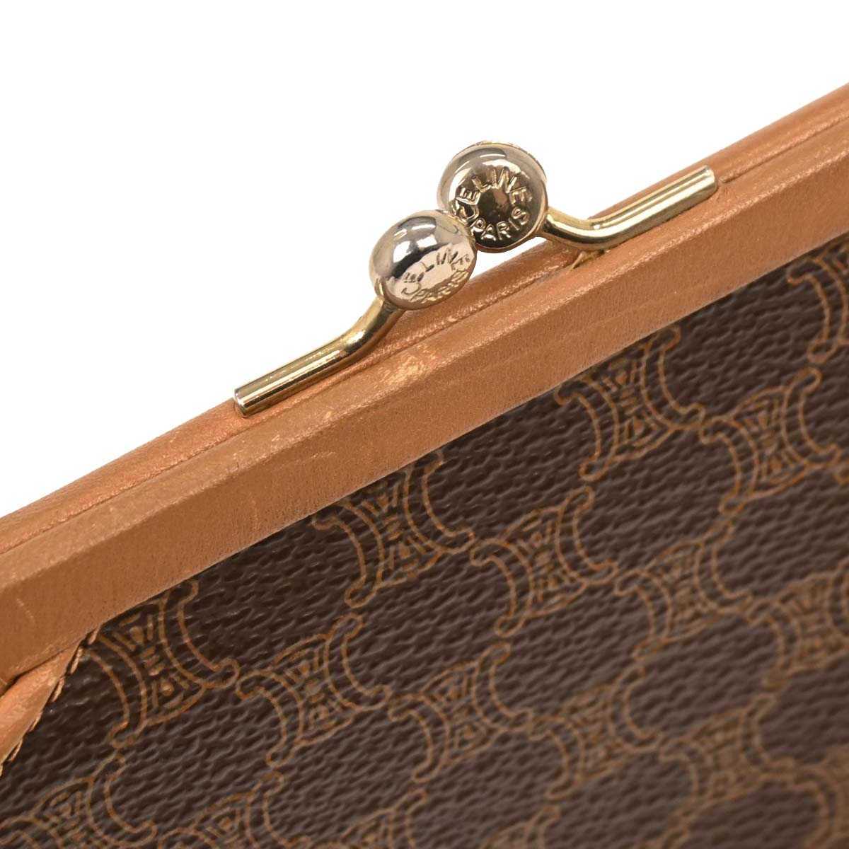 Celine Brown PVC Macadam Wallet