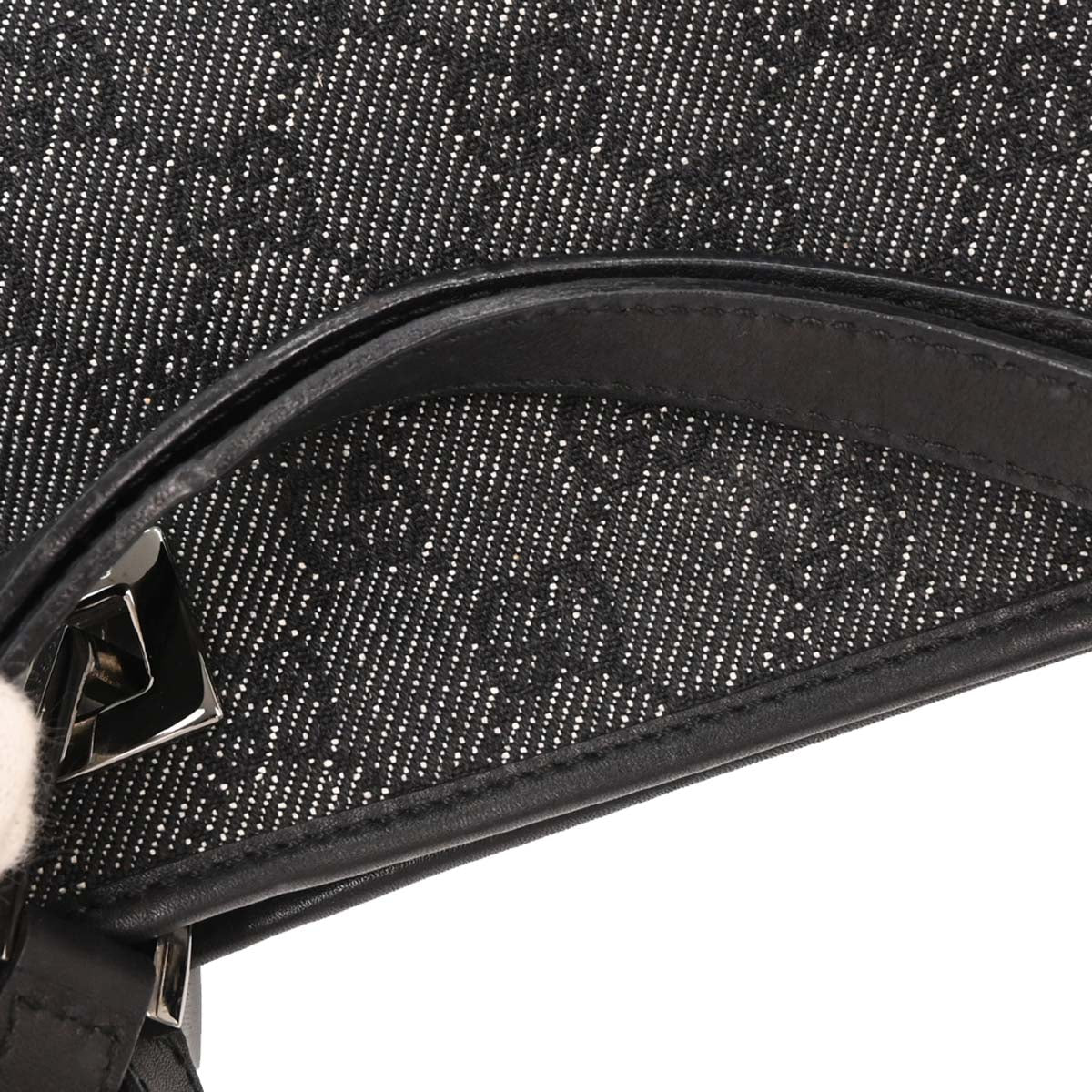 Gucci Black Canvas GG Tote Handbag