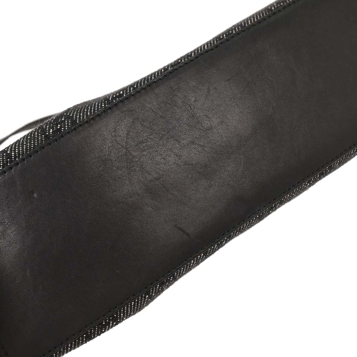 Gucci Black Canvas GG Tote Handbag