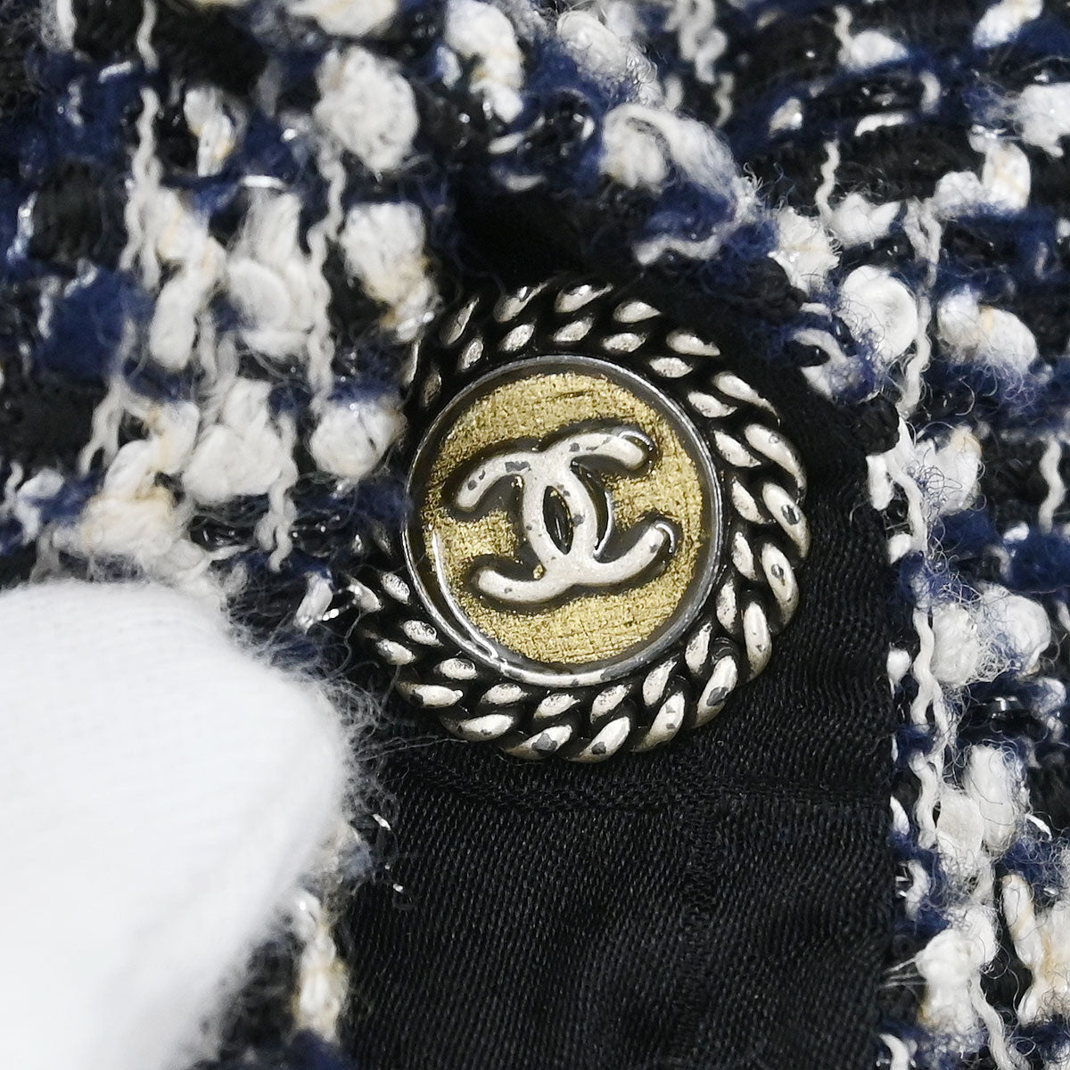 Chanel Set Jacket Vest Black #40