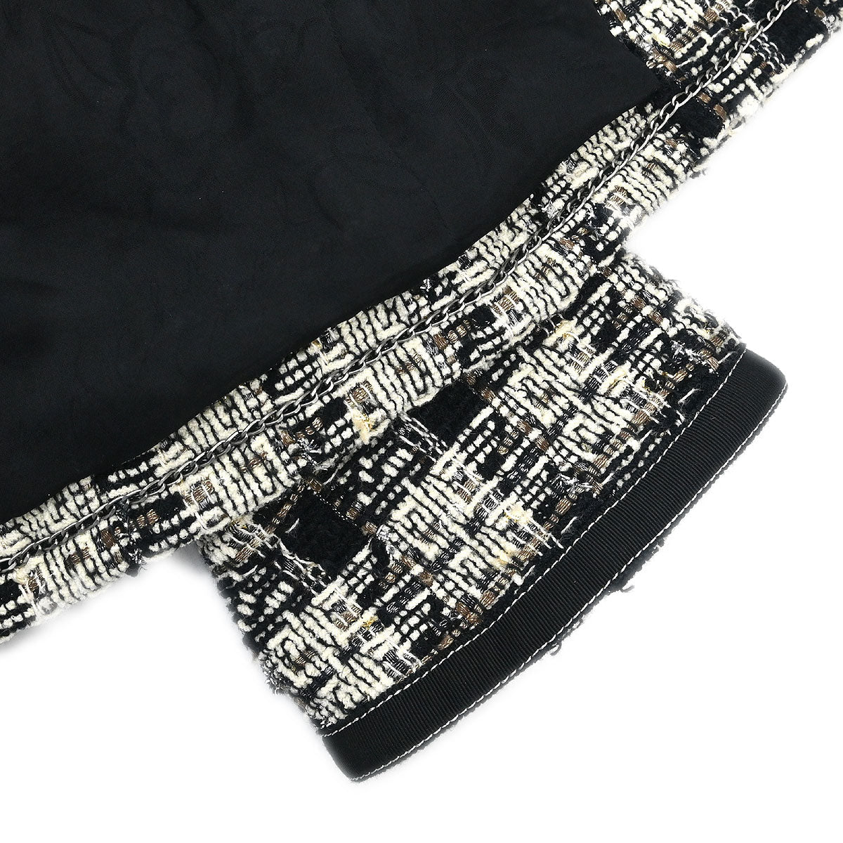 Chanel Single Breasted Jacket Black #38