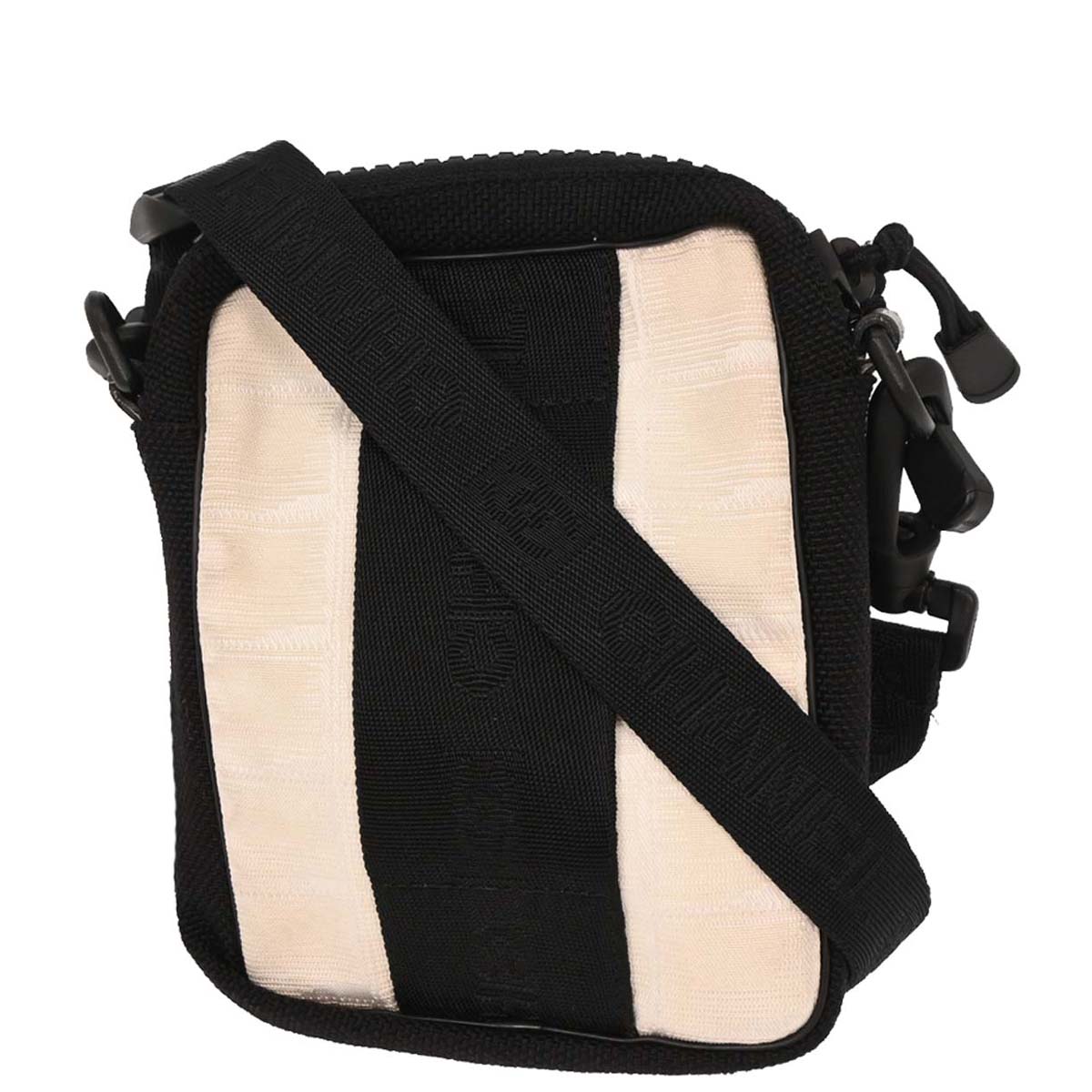 Chanel Black White Travel Line Crossbody Bag