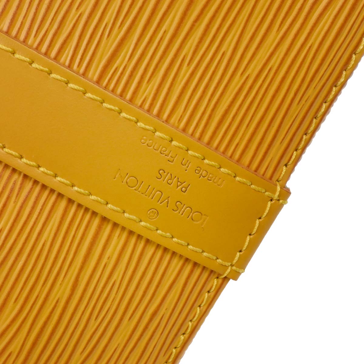 Louis Vuitton Yellow Epi Petite Noe Bucket Shoulder Bag M44109