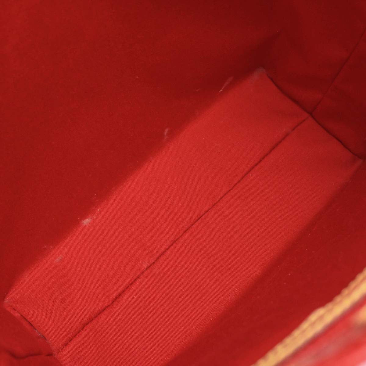 Louis Vuitton Red Vernis Reade MM Tote Handbag M91086