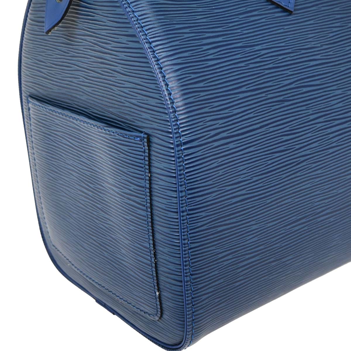 Louis Vuitton Blue Epi Speedy 30 Handbag M43005