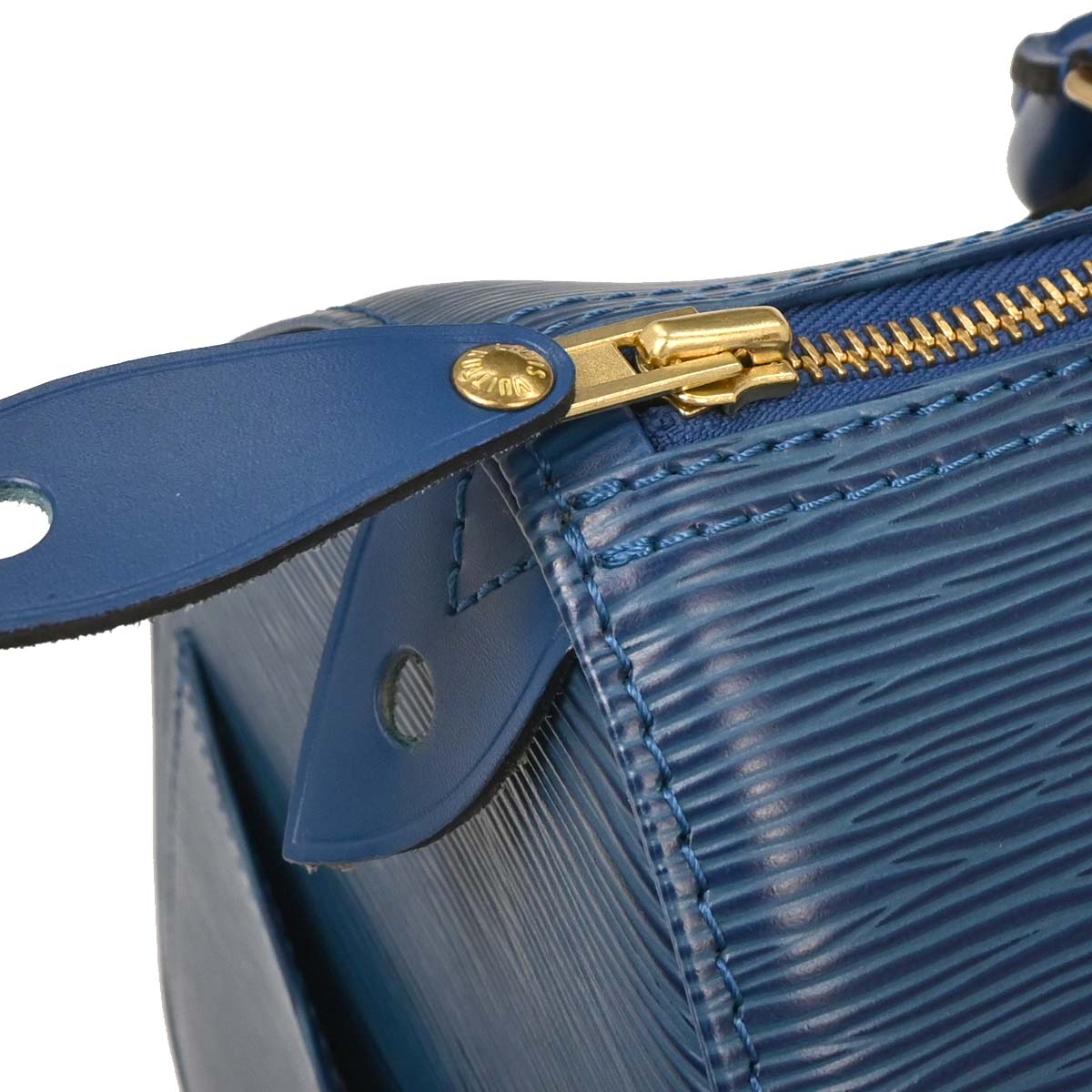Louis Vuitton Blue Epi Speedy 30 Handbag M43005