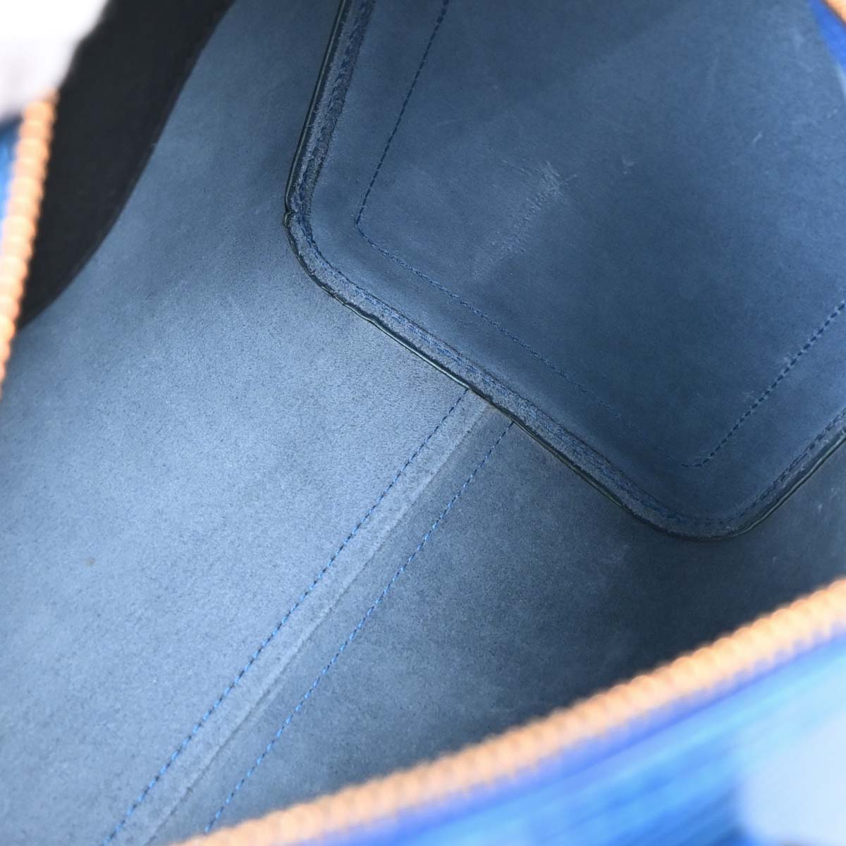 Louis Vuitton Blue Epi Speedy 30 Handbag M43005