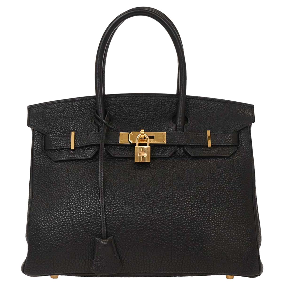 Hermes Black Togo Birkin 30 Handbag