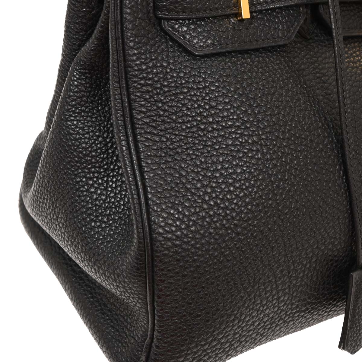 Hermes Black Togo Birkin 30 Handbag