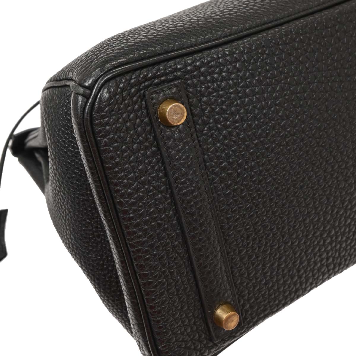 Hermes Black Togo Birkin 30 Handbag
