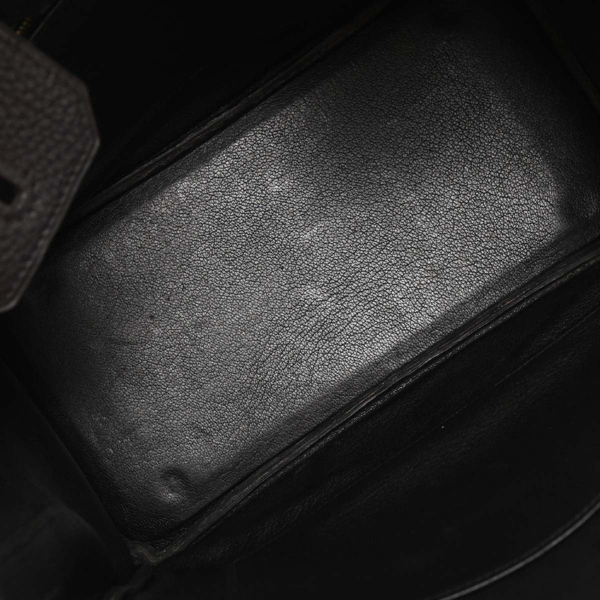 Hermes Black Togo Birkin 30 Handbag