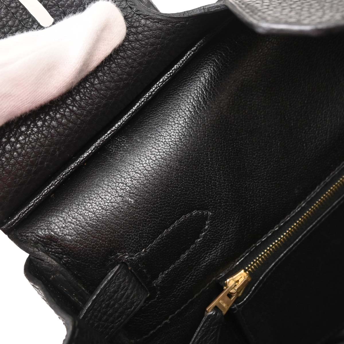 Hermes Black Togo Birkin 30 Handbag