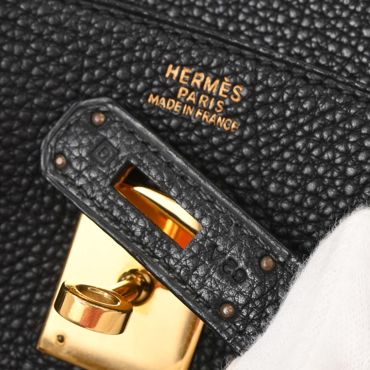 Hermes Black Togo Birkin 30 Handbag