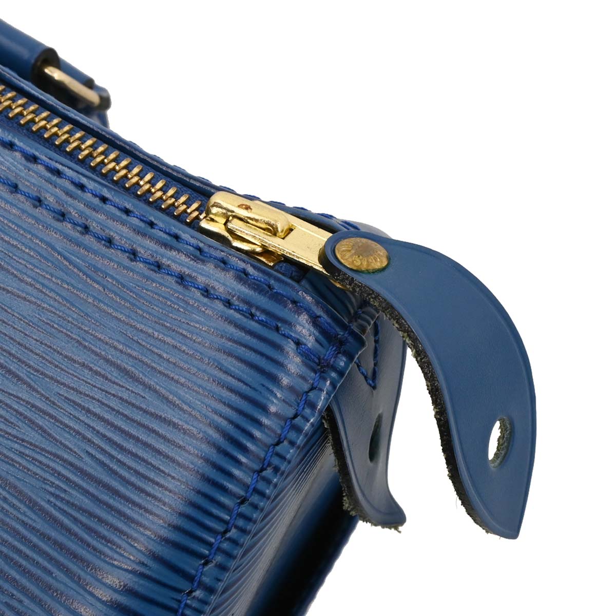 Louis Vuitton Blue Epi Speedy 25 Handbag M43015