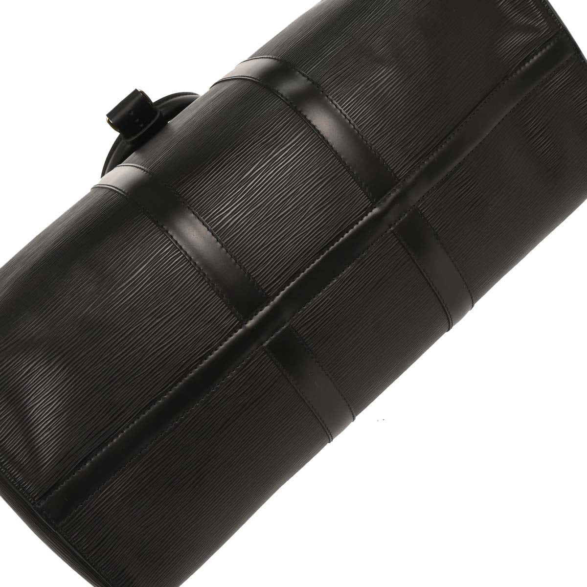 Louis Vuitton Black Epi Keepall 45 Travel Handbag M42972