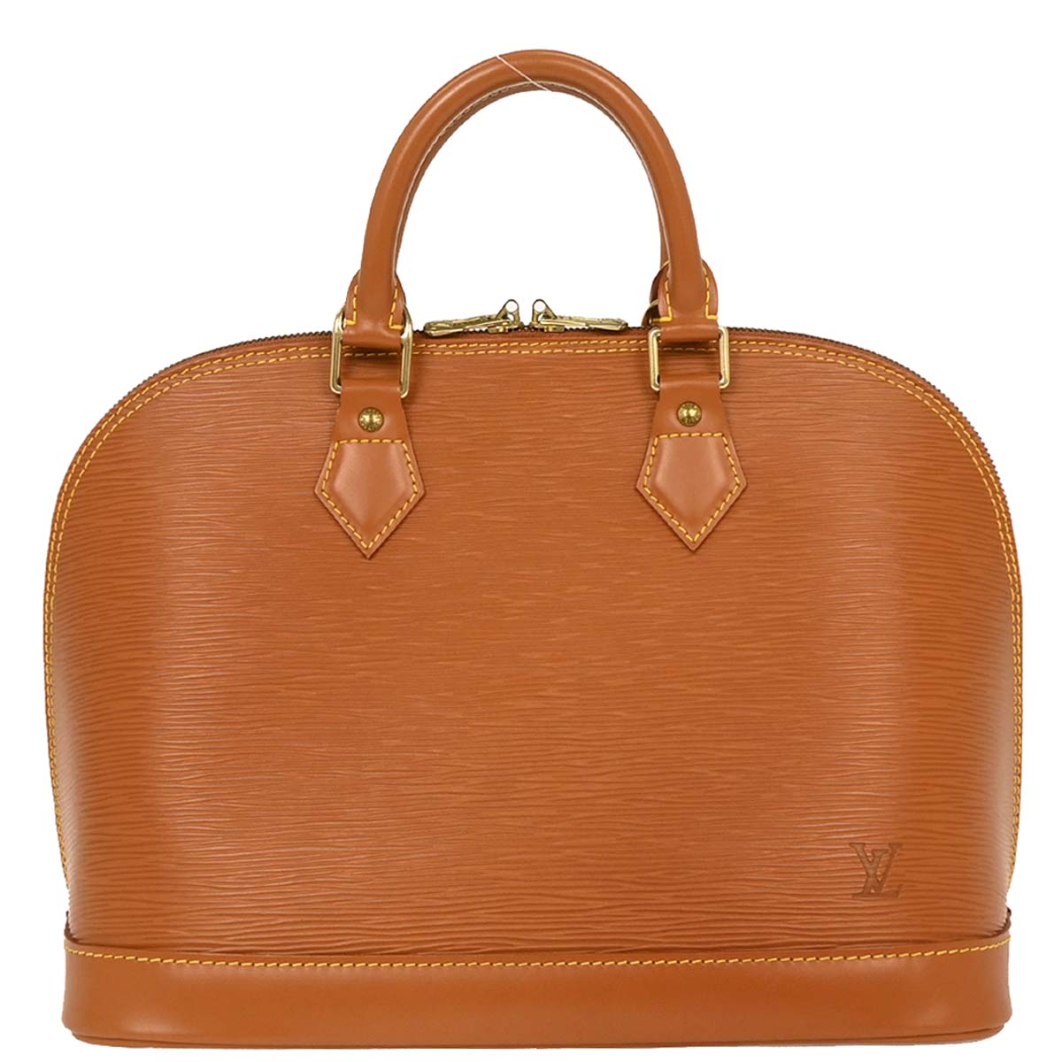 Louis Vuitton Brown Epi Alma Handbag M52148
