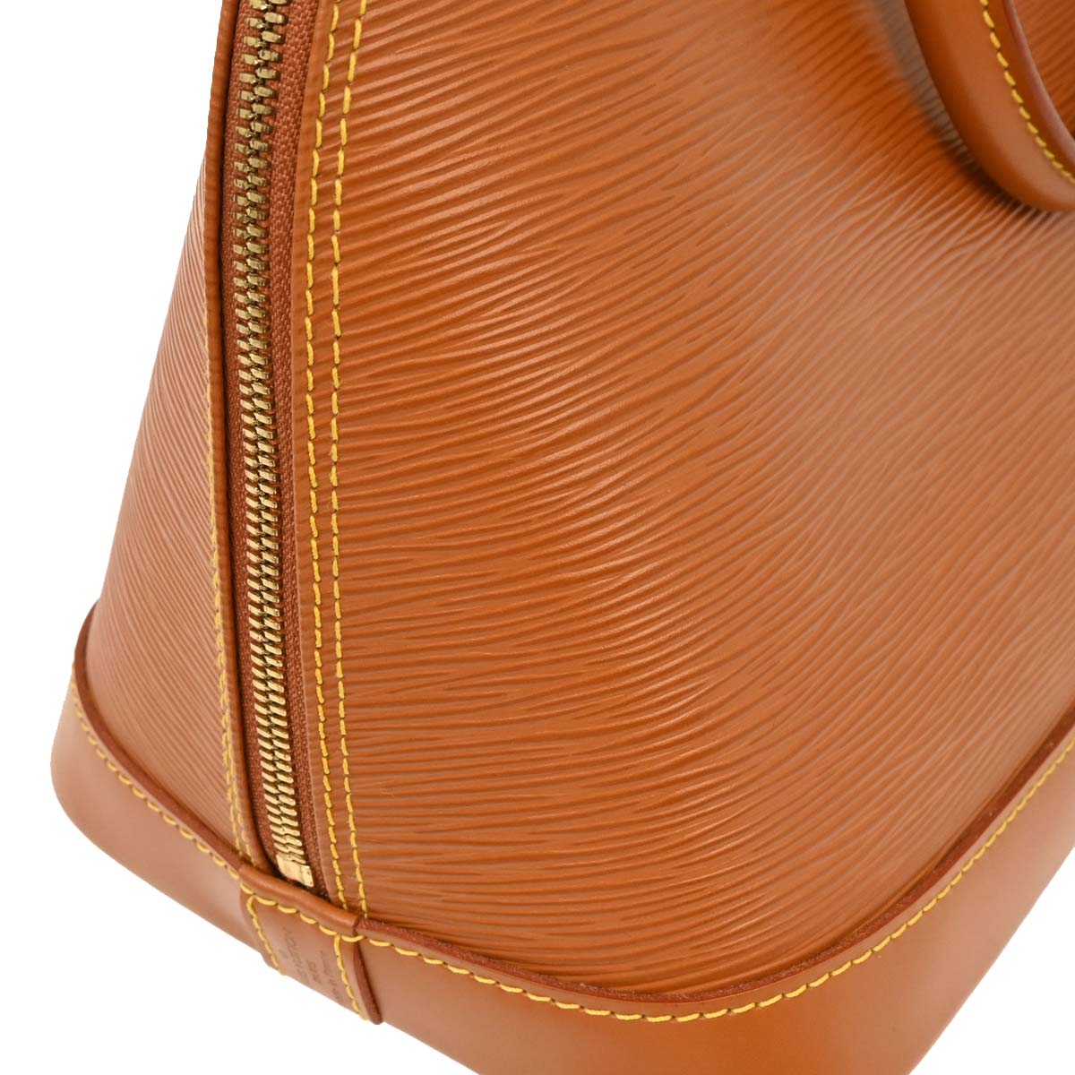 Louis Vuitton Brown Epi Alma Handbag M52148