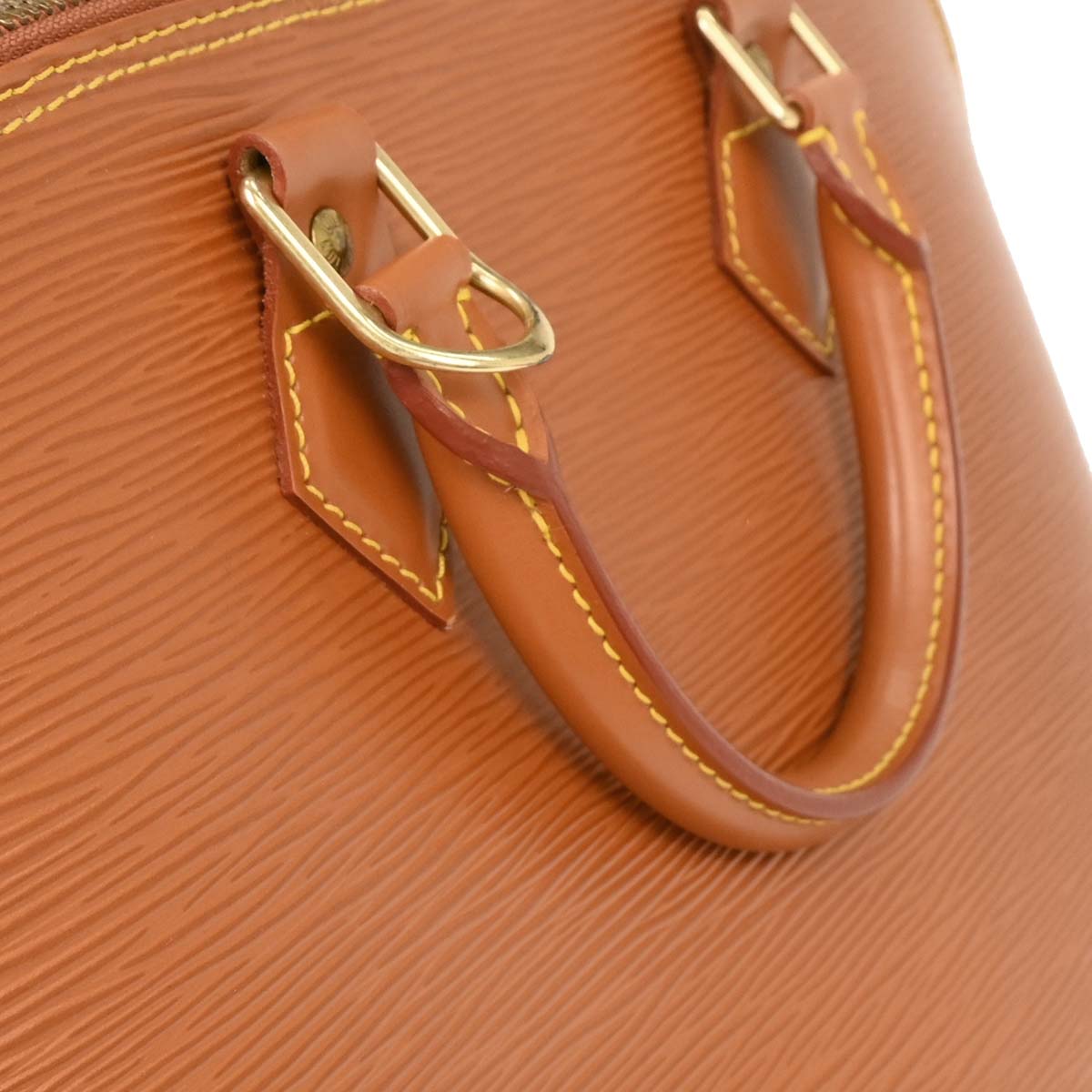 Louis Vuitton Brown Epi Alma Handbag M52148
