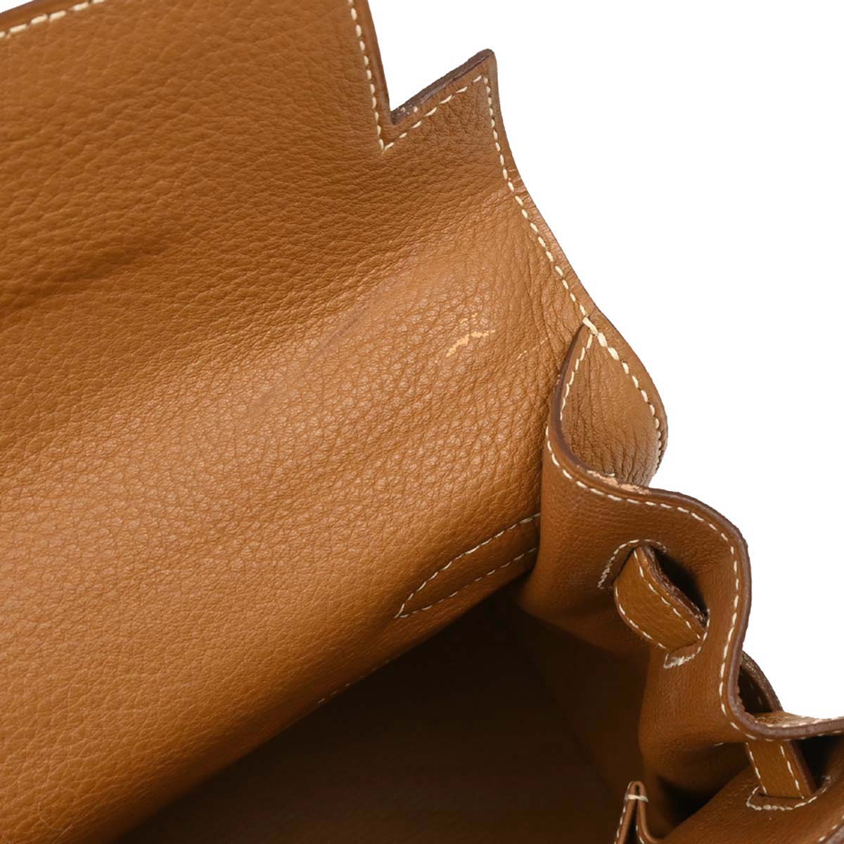 Hermes Gold Togo Kelly 32 Sellier 2way Handbag