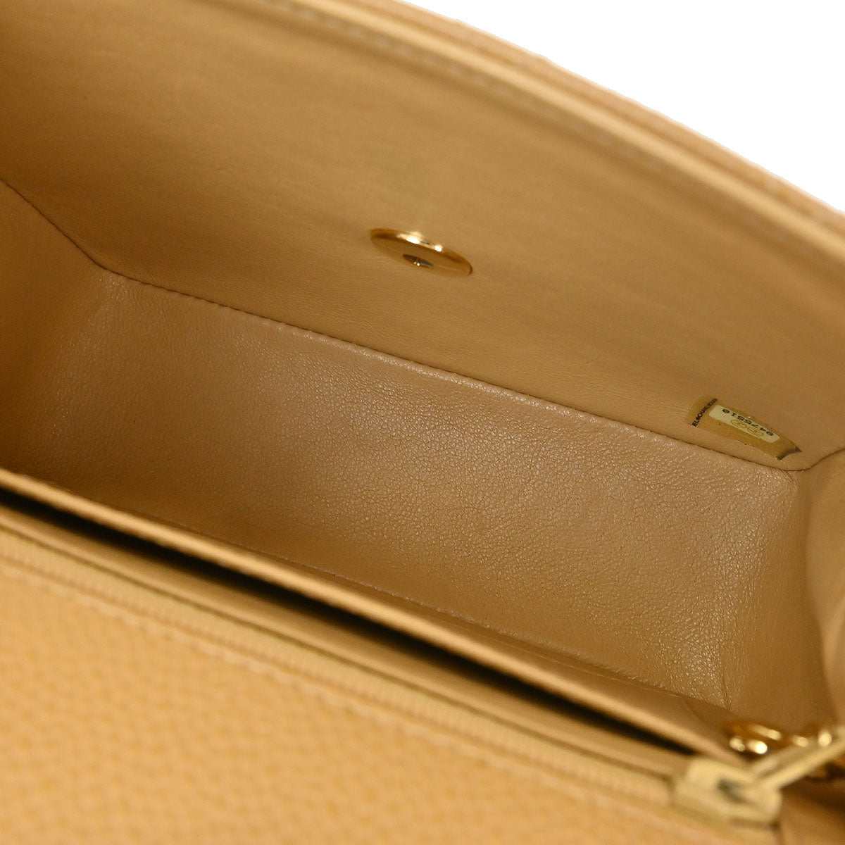 Chanel Beige Caviar Mini Classic Square Flap Bag