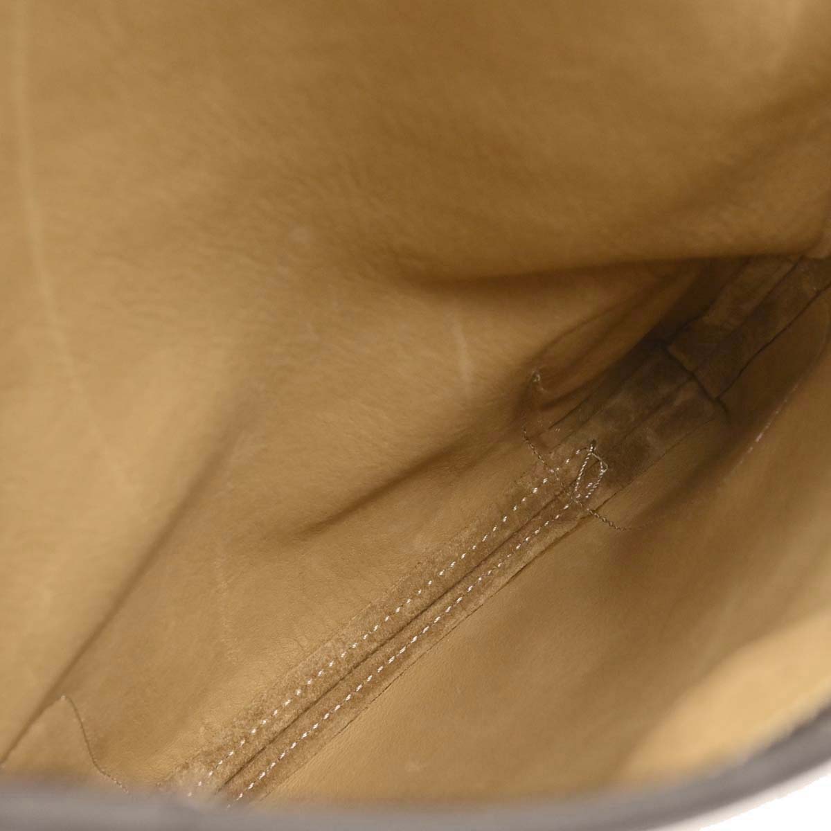 Loewe Beige Suede Shoulder Bag