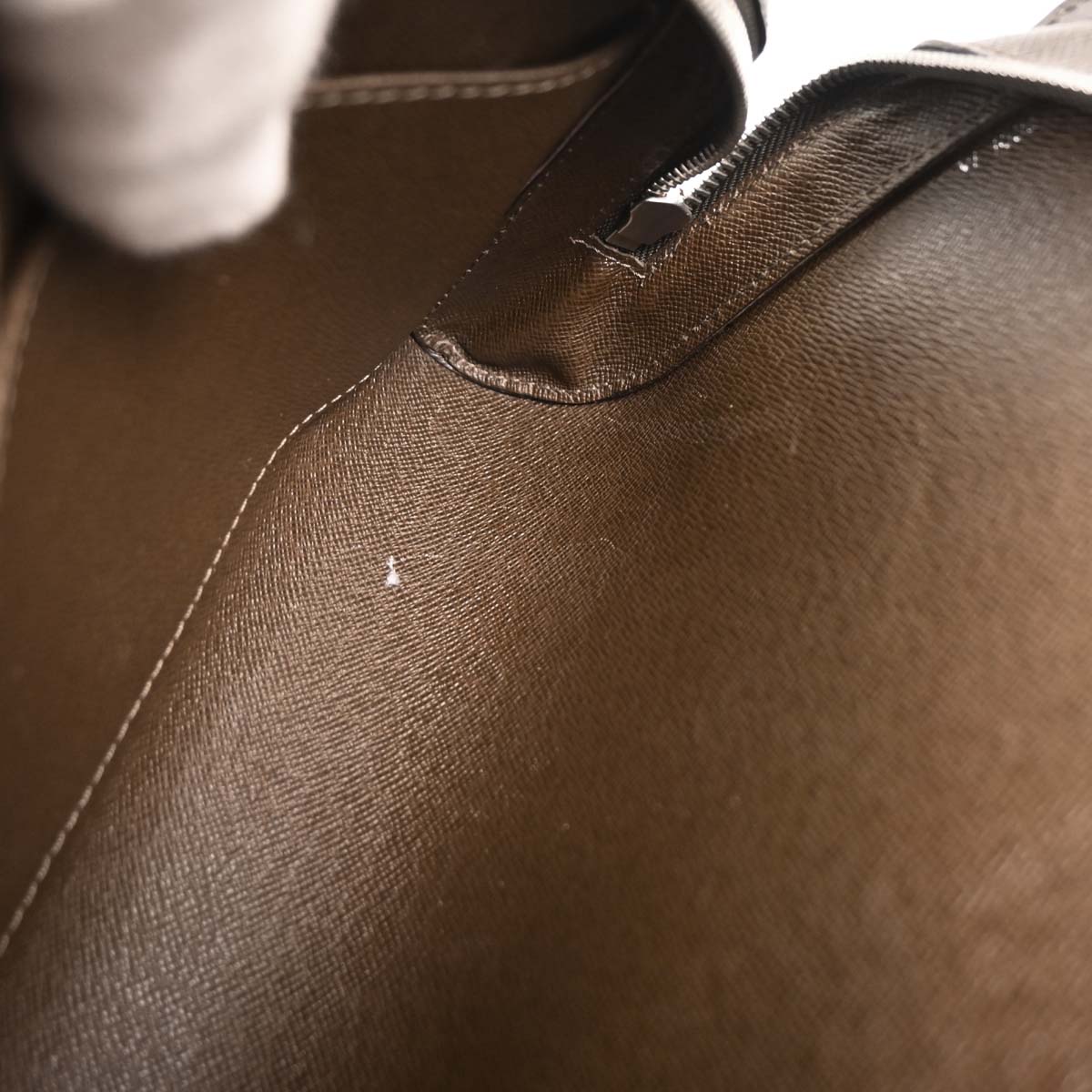Louis Vuitton Brown Taiga Baikal Clutch Bag M30188