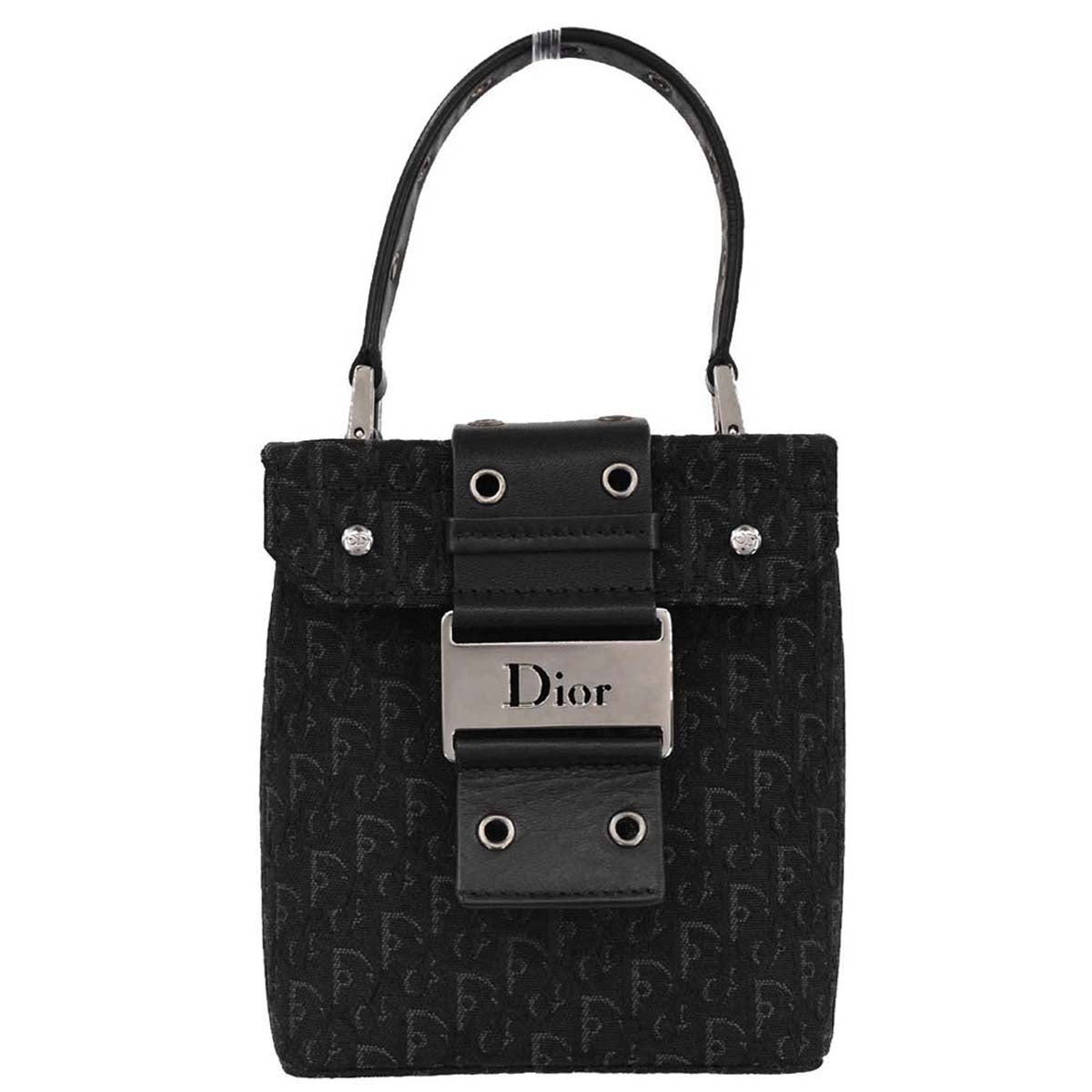 Christian Dior Black Street Chic Trotter Handbag