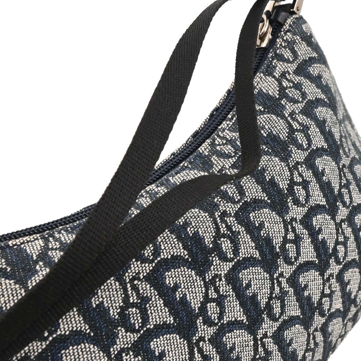 Christian Dior Navy Trotter Handbag