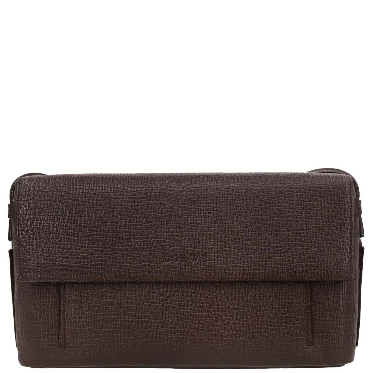 Loewe Brown Leather Handbag