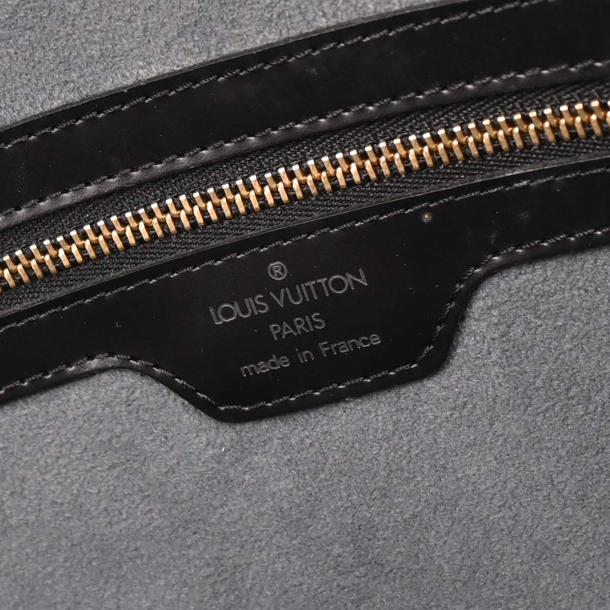 Louis Vuitton Black Epi Lussac Shoulder Bag M52282