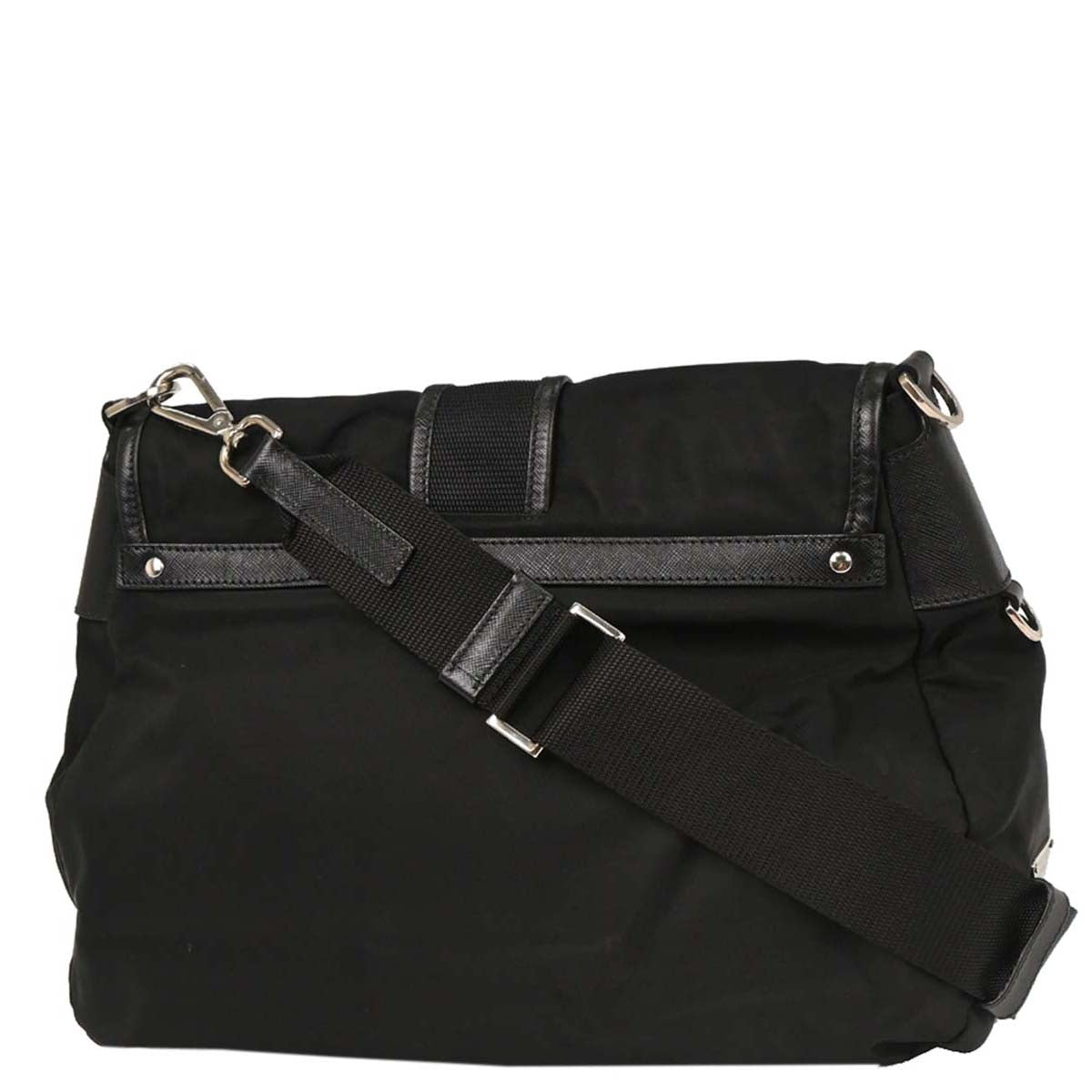 Prada Black Nylon Shoulder Bag