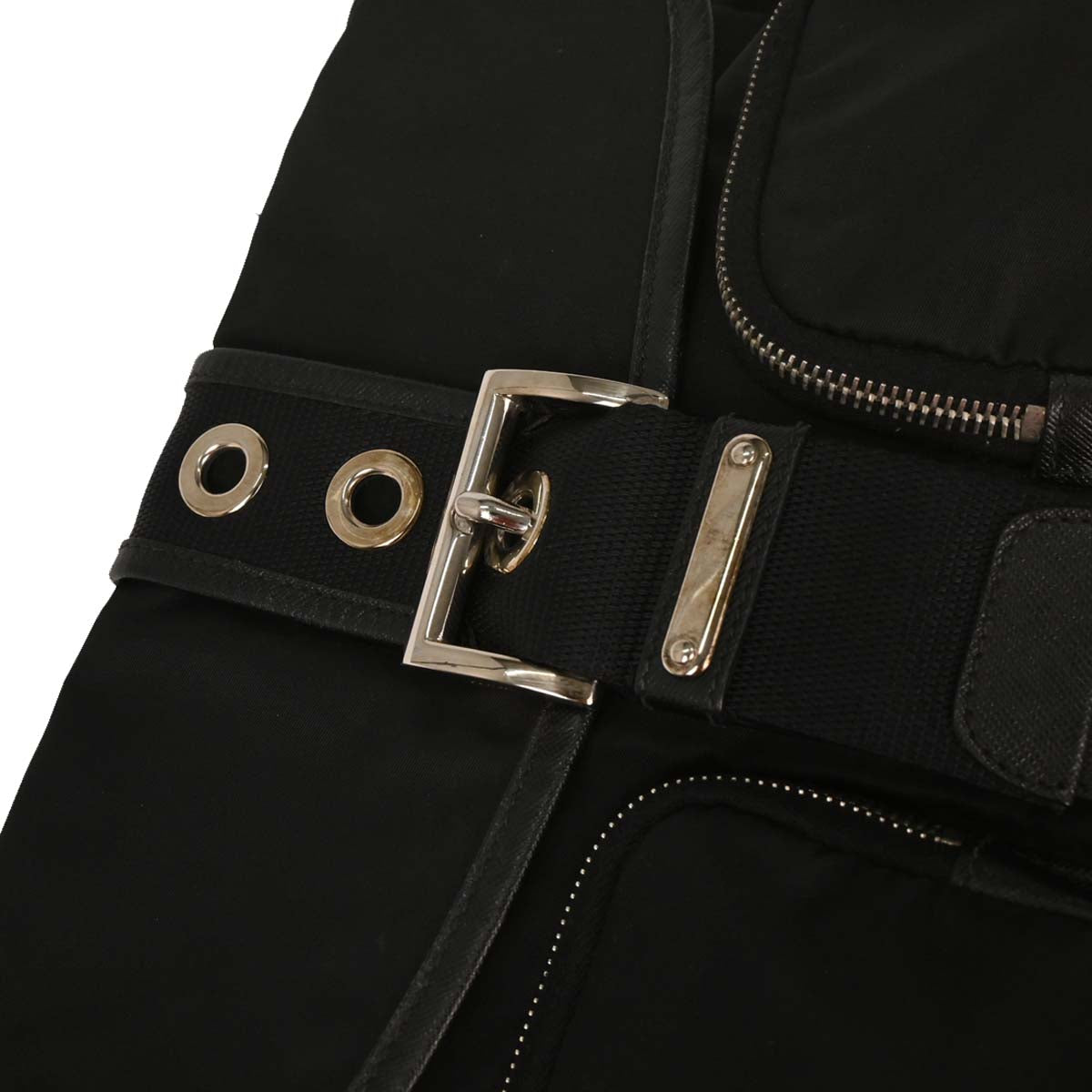 Prada Black Nylon Shoulder Bag