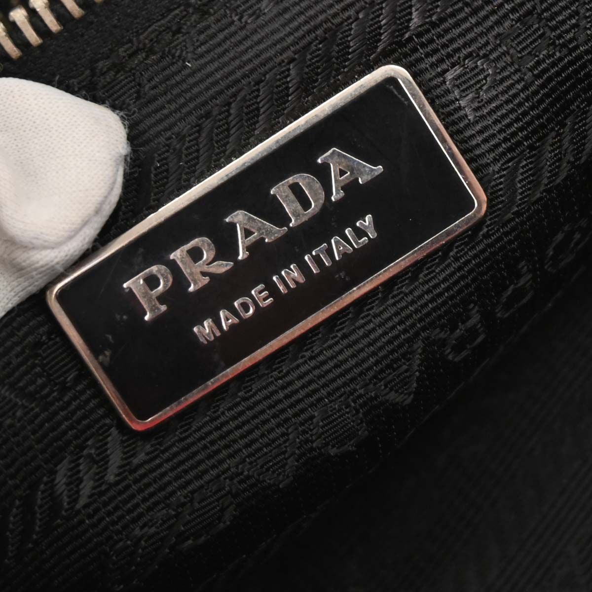 Prada Black Nylon Shoulder Bag
