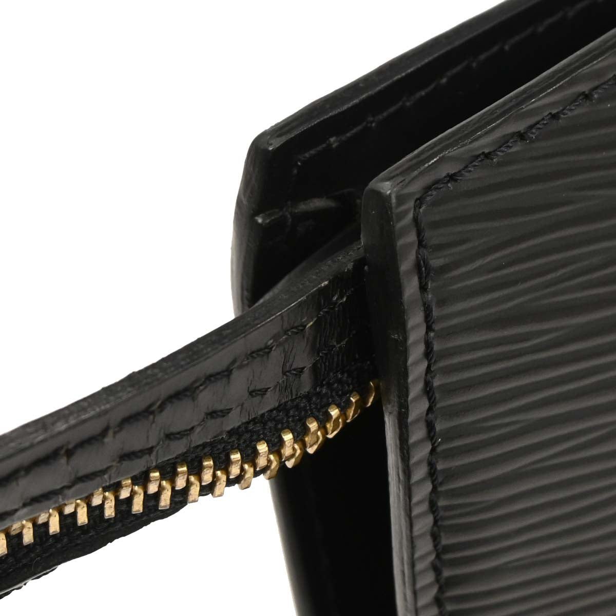 Louis Vuitton Black Epi Saint Jacques Poignee Long Tote Bag M52332