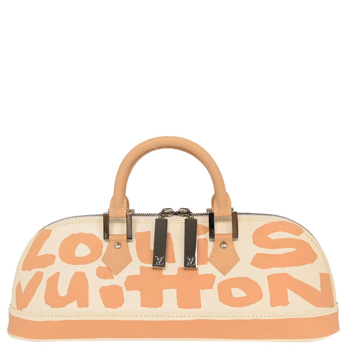 Louis Vuitton Beige Graffiti Alma Horizontal Handbag M92176