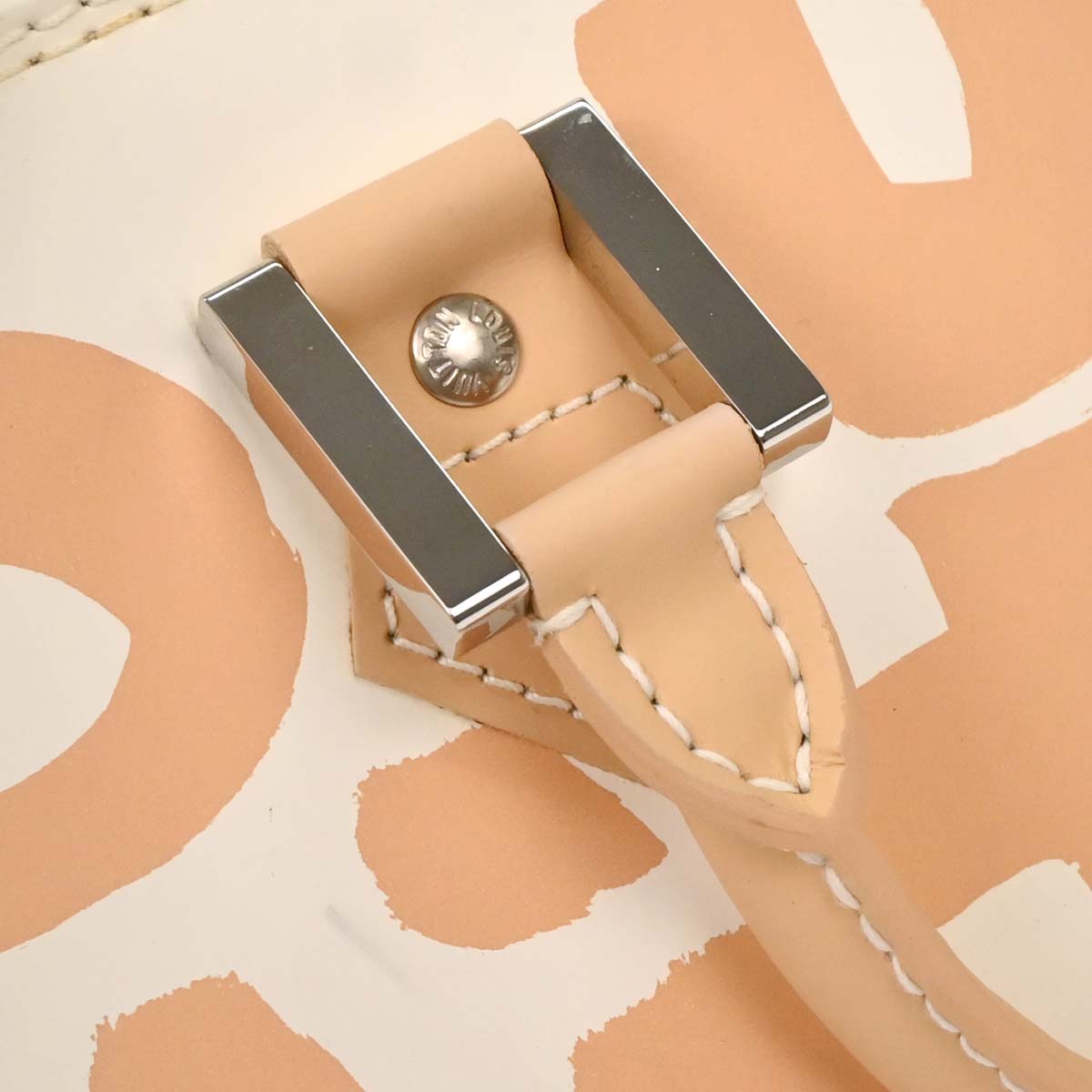 Louis Vuitton Beige Graffiti Alma Horizontal Handbag M92176