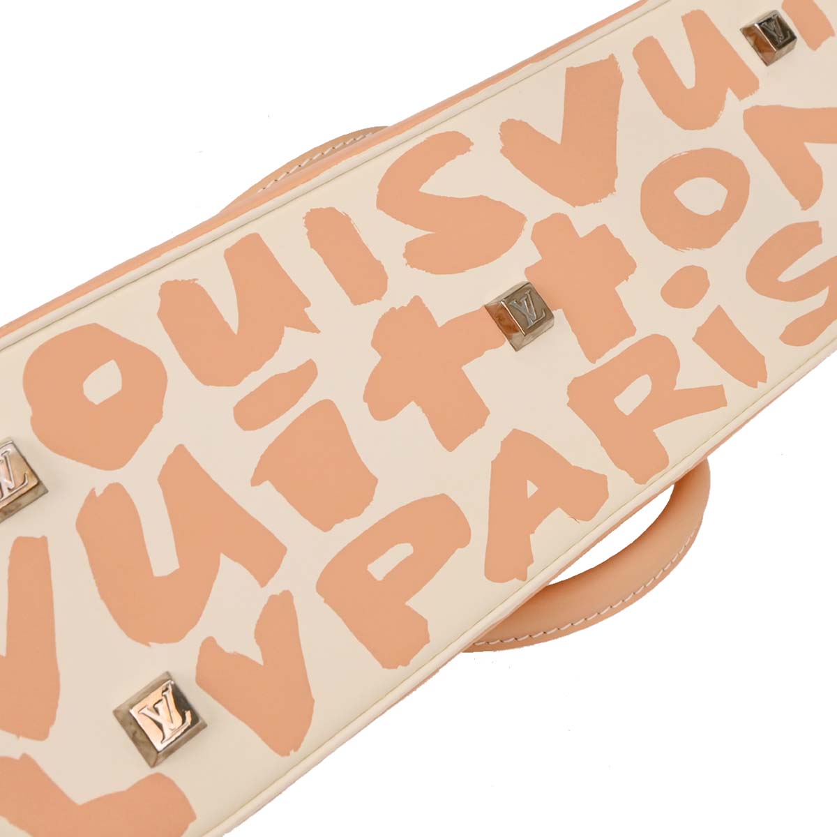 Louis Vuitton Beige Graffiti Alma Horizontal Handbag M92176