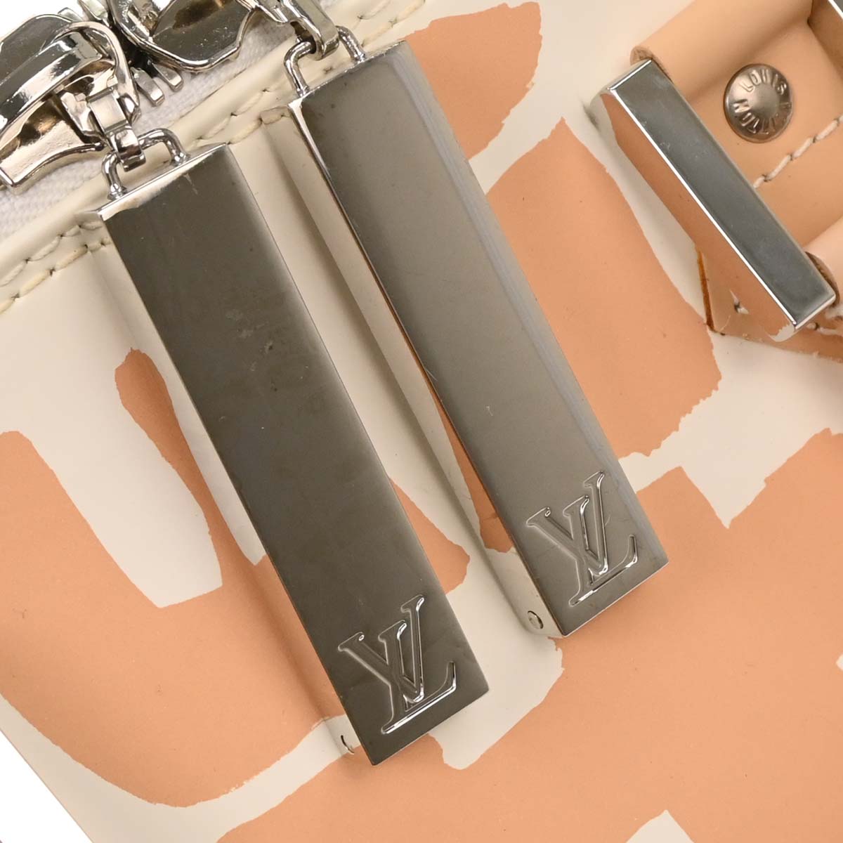 Louis Vuitton Beige Graffiti Alma Horizontal Handbag M92176