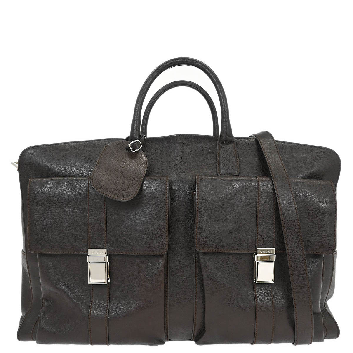 Gucci Brown 2way Shoulder Handbag