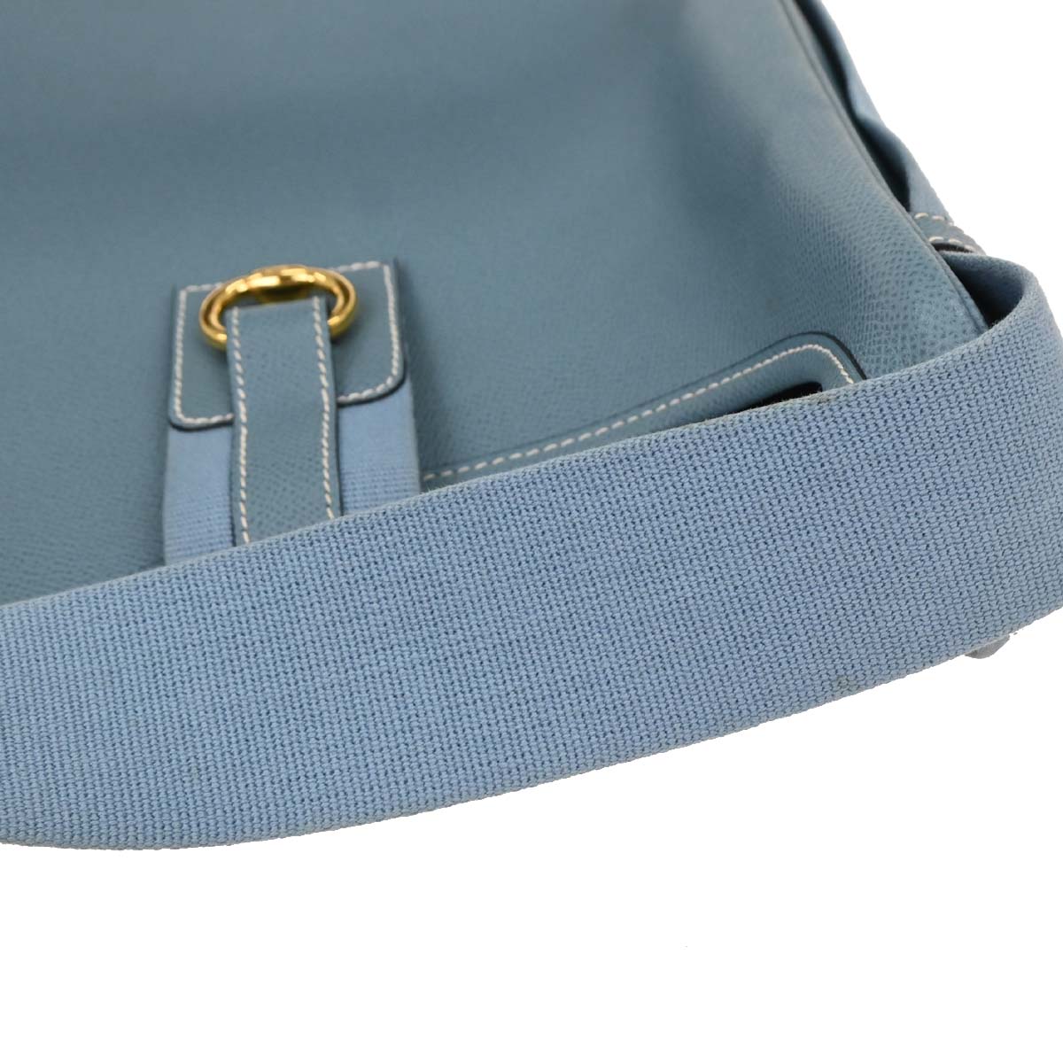 Hermes Blue Jean Epsom Tsako Shoulder Bag