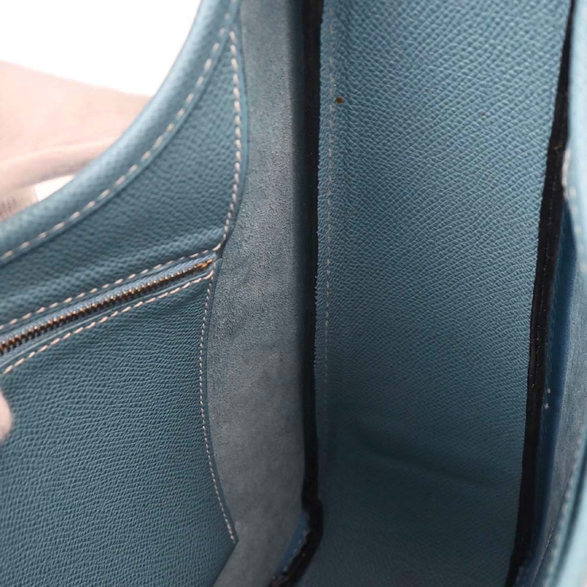 Hermes Blue Jean Epsom Tsako Shoulder Bag