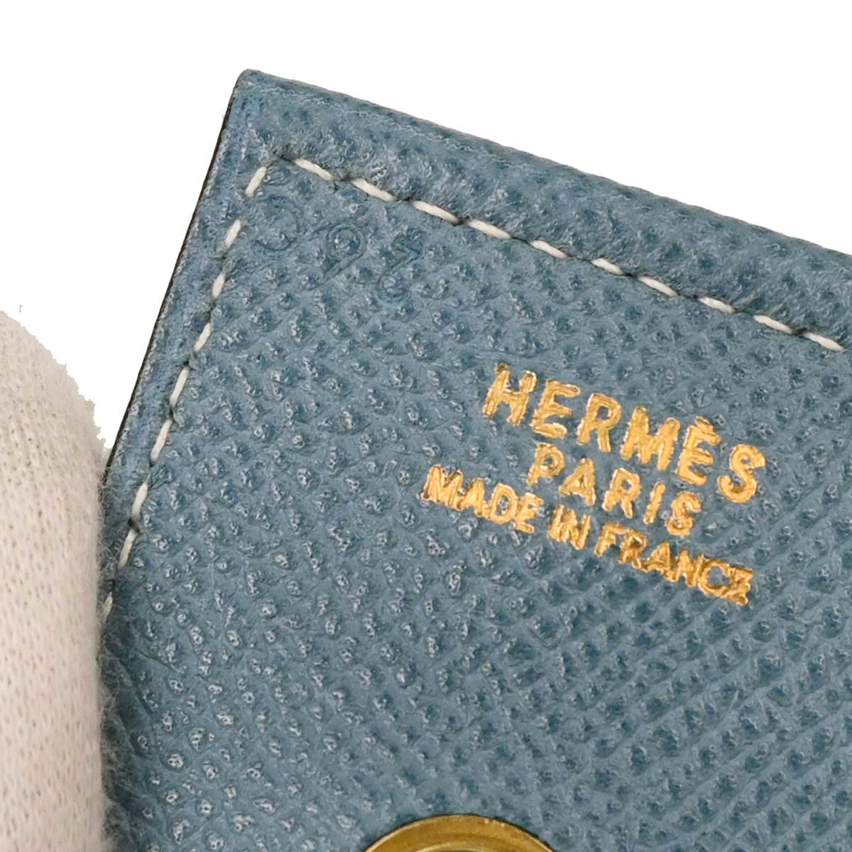 Hermes Blue Jean Epsom Tsako Shoulder Bag
