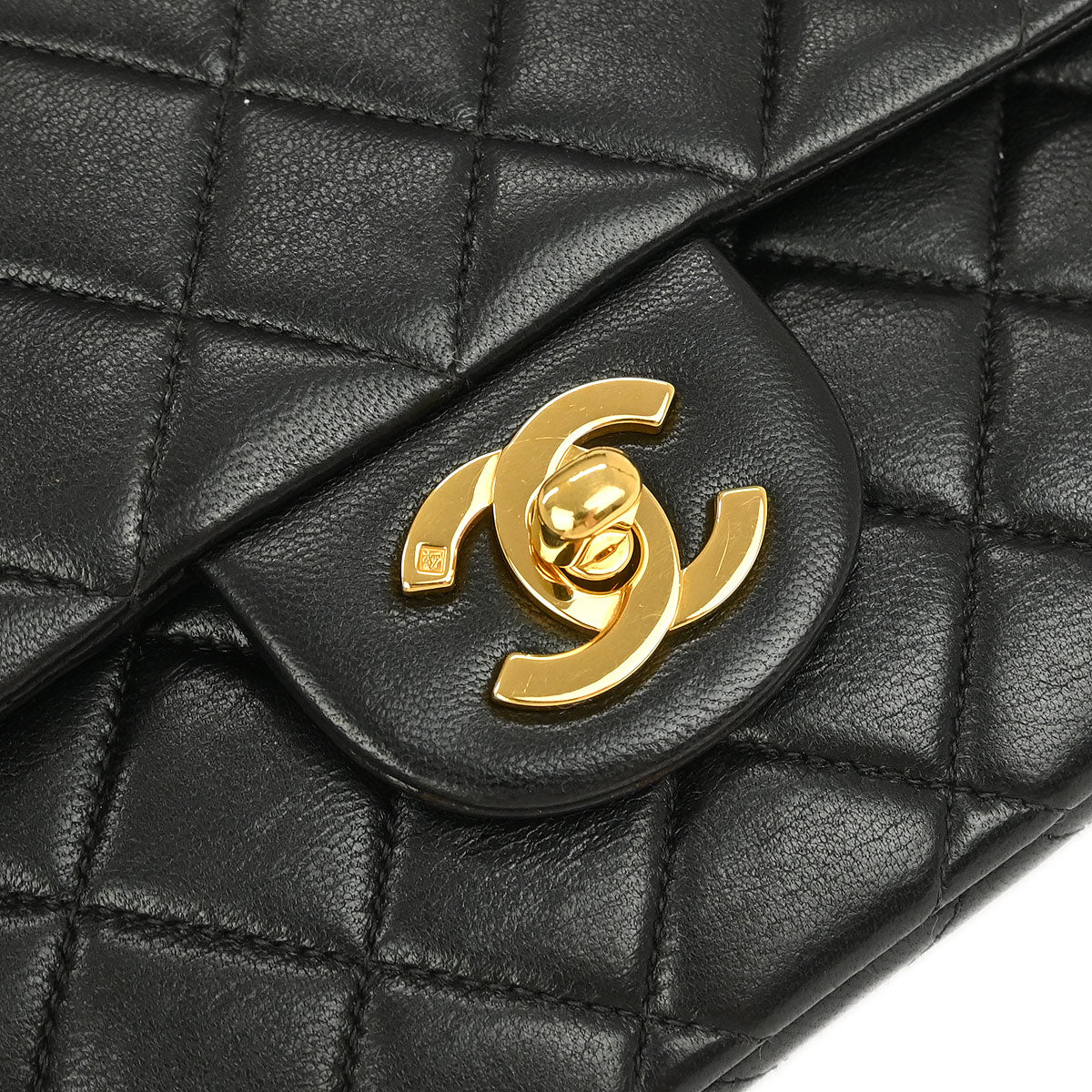 Chanel 1994-1996 Black Lambskin Backpack