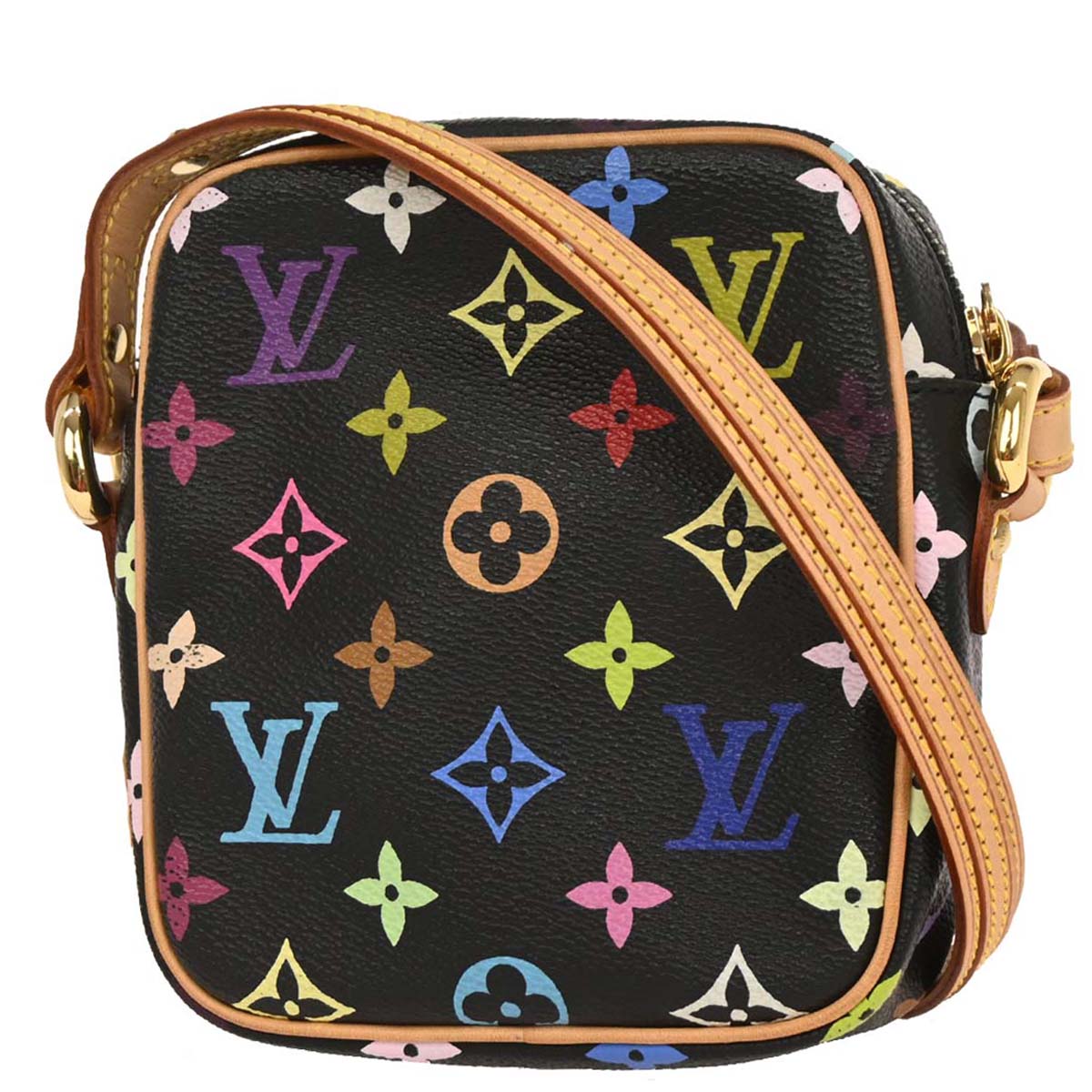 Louis Vuitton Black Monogram Multicolor Rift Shoulder Bag M40056