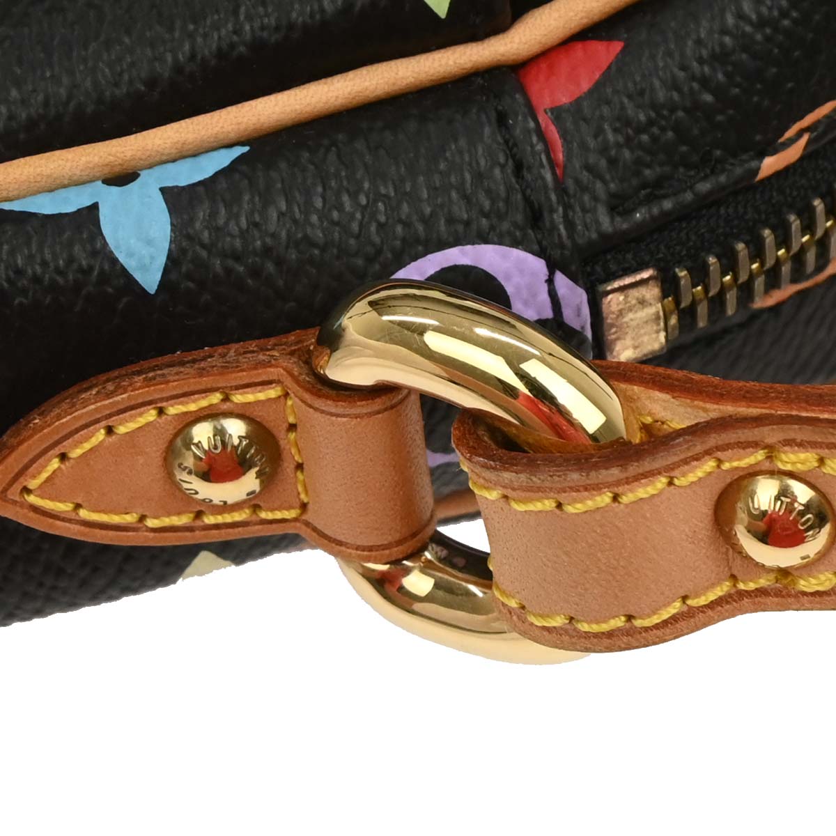 Louis Vuitton Black Monogram Multicolor Rift Shoulder Bag M40056