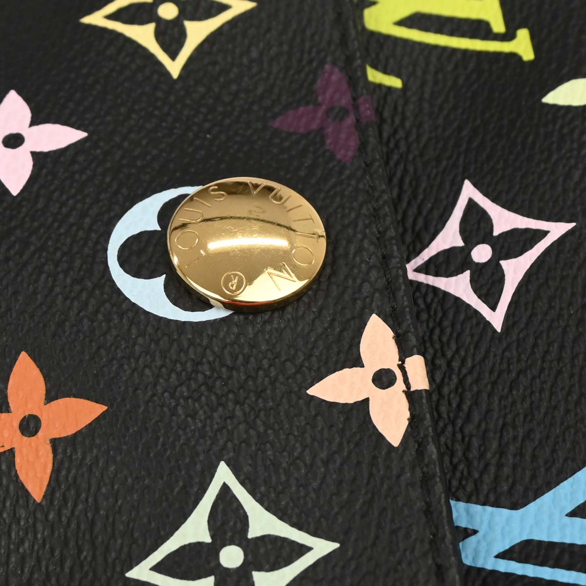 Louis Vuitton Black Monogram Multicolor Rift Shoulder Bag M40056