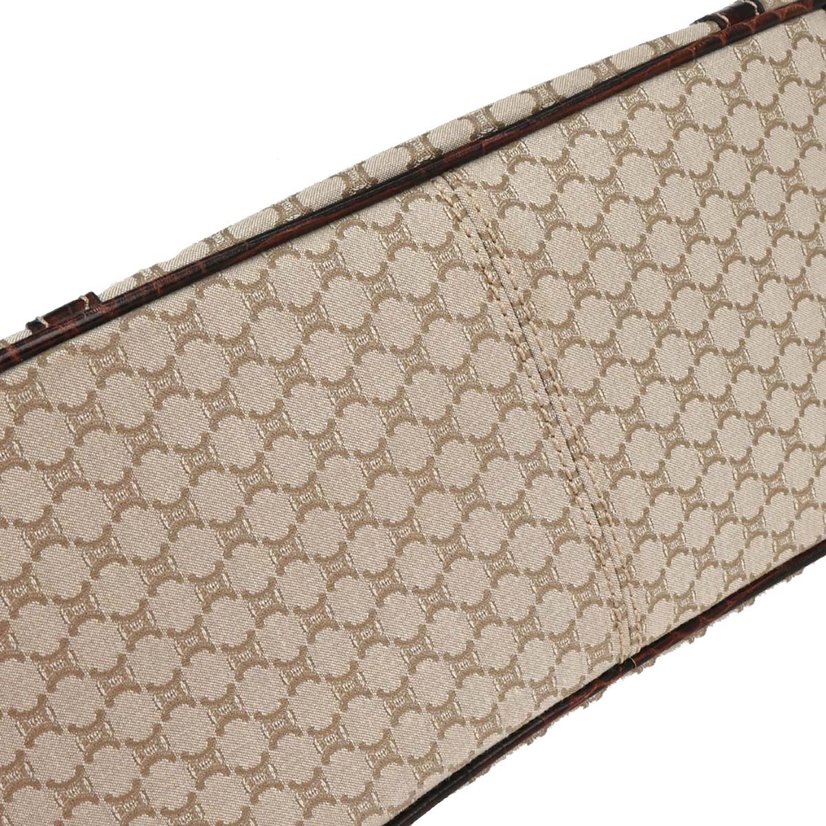 Celine * Beige Canvas Macadam Boogie Tote Handbag